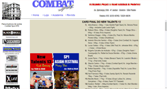 Desktop Screenshot of combatsport.com.br